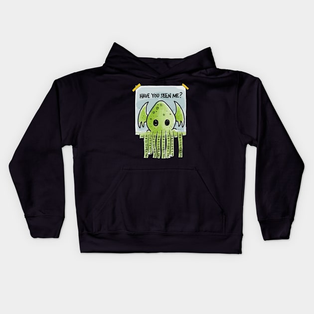 Call Cthulu Kids Hoodie by Walmazan